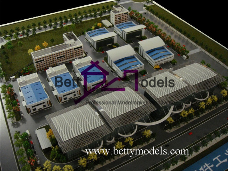 Indien Factory arkitektoniska modeller